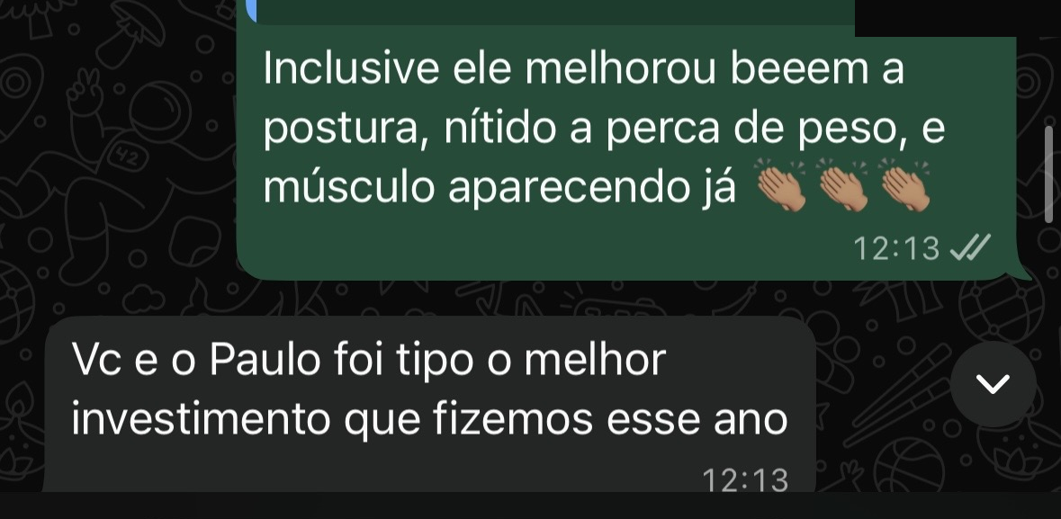 Aluno diz que a consultoria foi o melhor investimento do ano